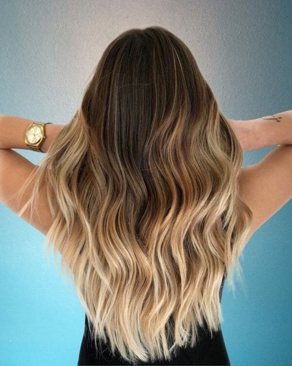 22-Inch Long Straight Synthetic Clip In Hair Extension - Image 8