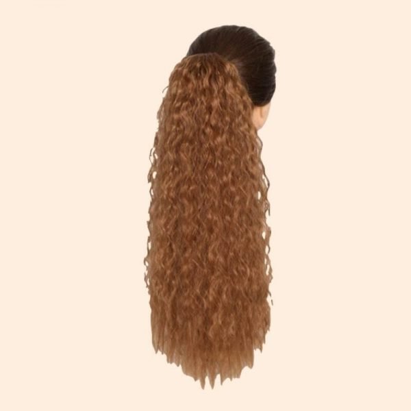 Amazing Quality Long Wavy Synthetic Drawstring Ponytail