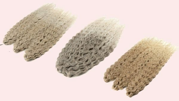 Amazing Synthetic Deep Curl Crochet Braiding Hair Extension - Image 5