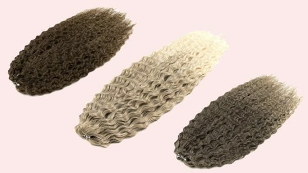 Amazing Synthetic Deep Curl Crochet Braiding Hair Extension - Image 6