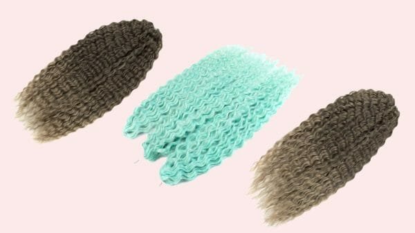 Amazing Synthetic Deep Curl Crochet Braiding Hair Extension - Image 8