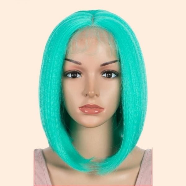 Short Straight Synthetic Lace Bob Wigs