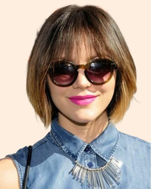 Synthetic Clip In Straight Topper - Image 3