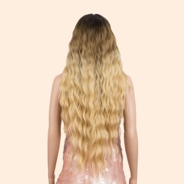 Long Synthetic Deep Wavy Cosplay Lace Wig