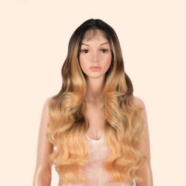 Synthetic Body Wave Lace Front Free Part Wigs
