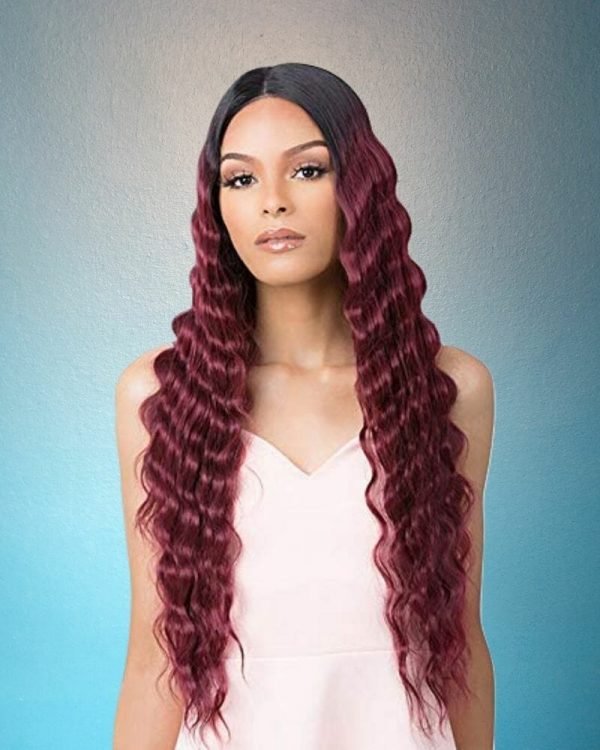 Exquisite Deep Wave Synthetic Lace Wig - Image 3