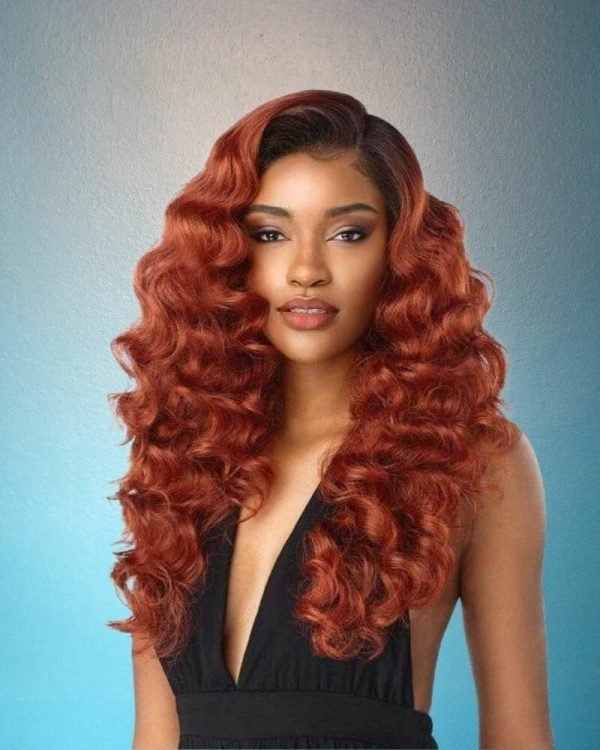 Exquisite Deep Wave Synthetic Lace Wig - Image 4
