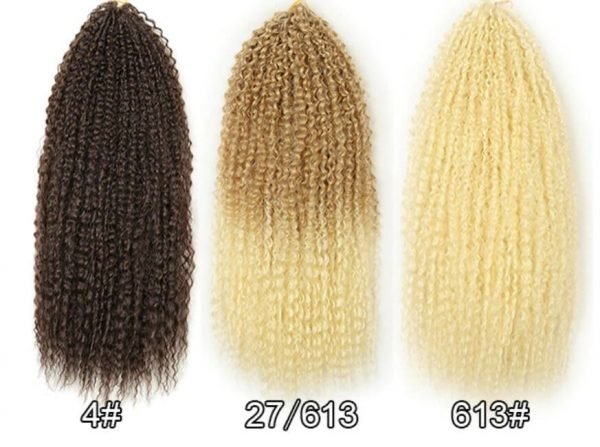 Best Value Kinky Curly Ombre Braid Hair Extension - Image 3
